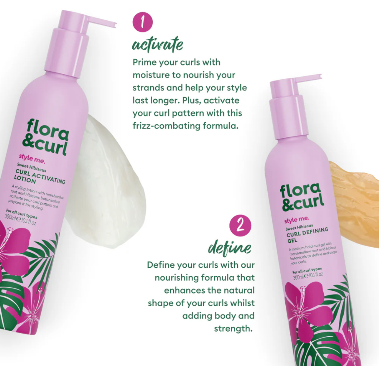The Flora & Curl Quick Definition Styling Kit