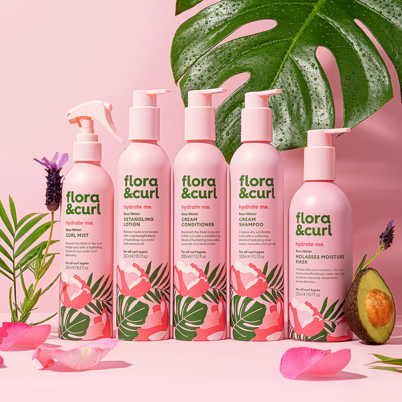 The Complete Flora & Curl Hydrating Set