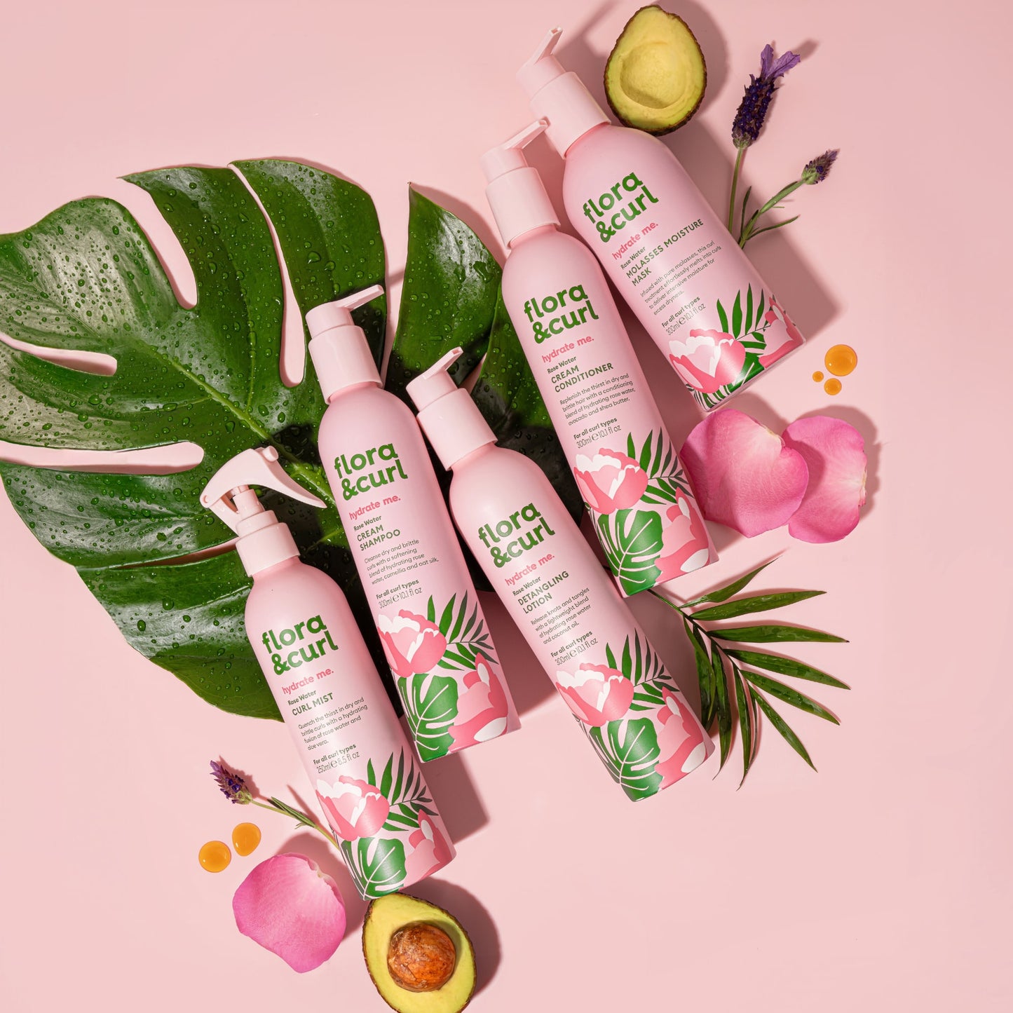 The Complete Flora & Curl Hydrating Set
