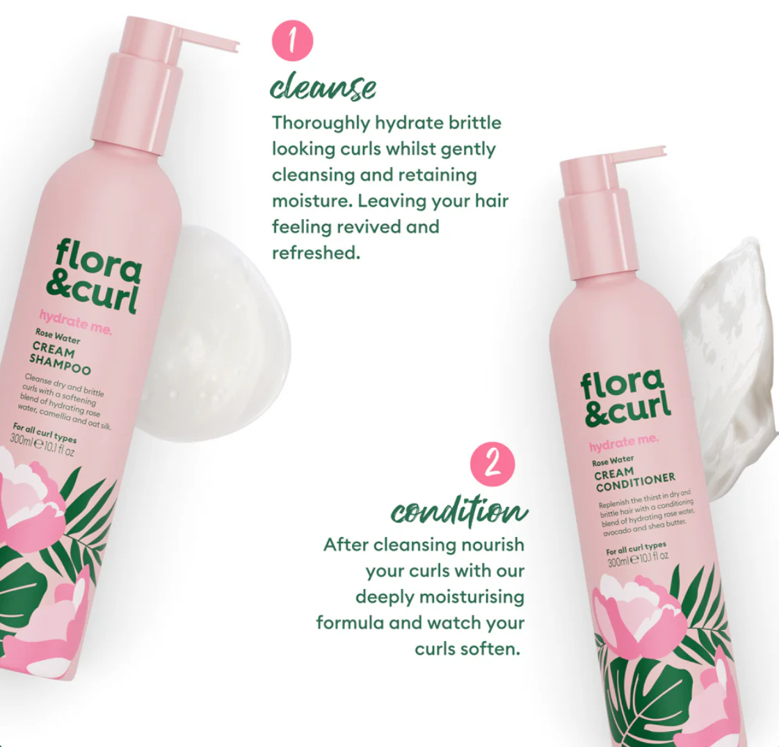 The Flora & Curl Hydrating Wash Day Kit