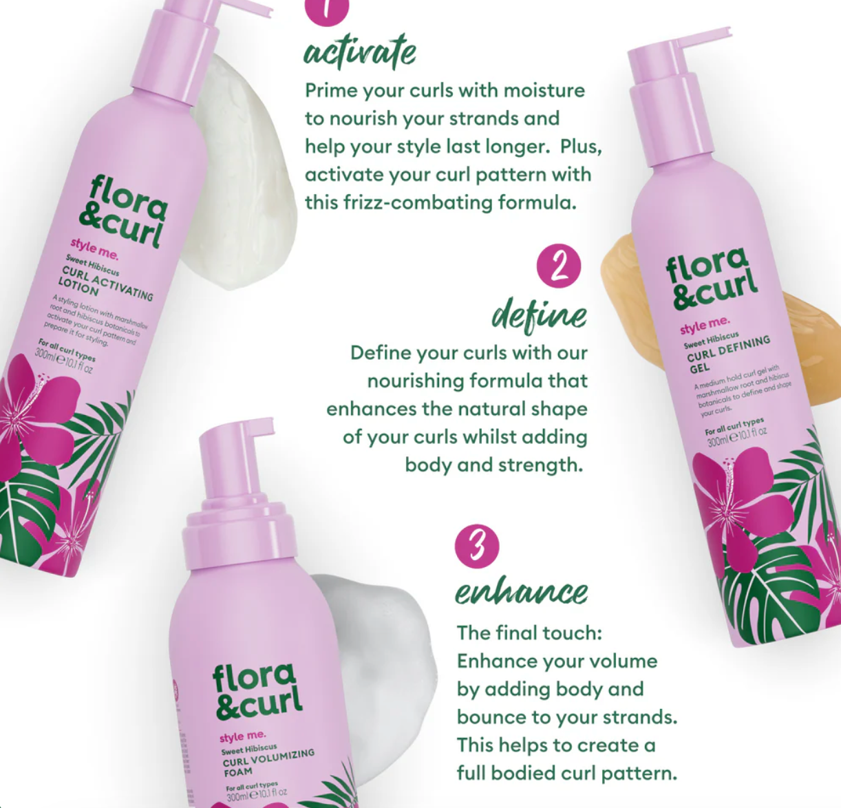 The Flora & Curl Curly Hair Styling Kit