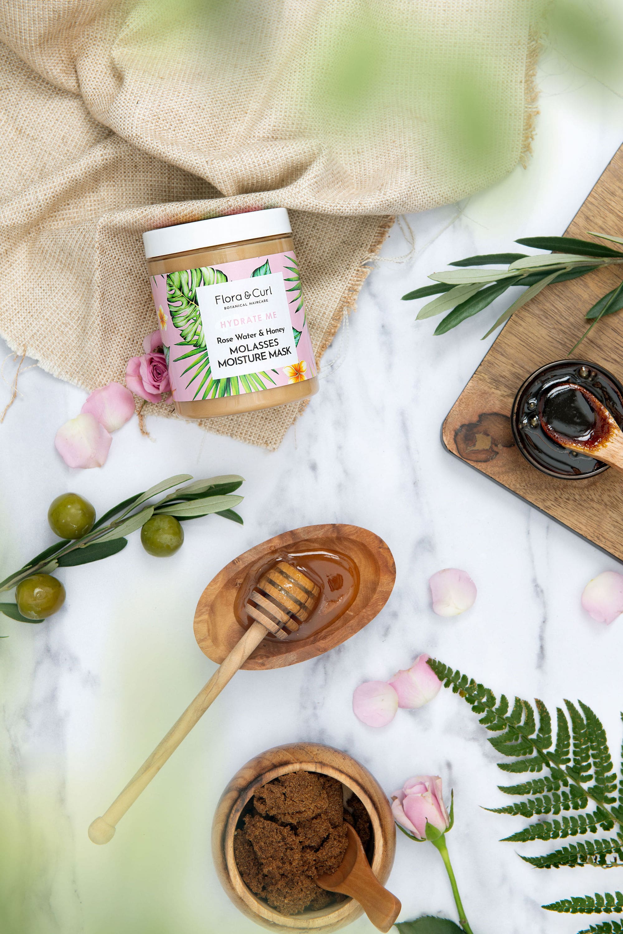Rose Water & Honey Molasses Moisture Mask