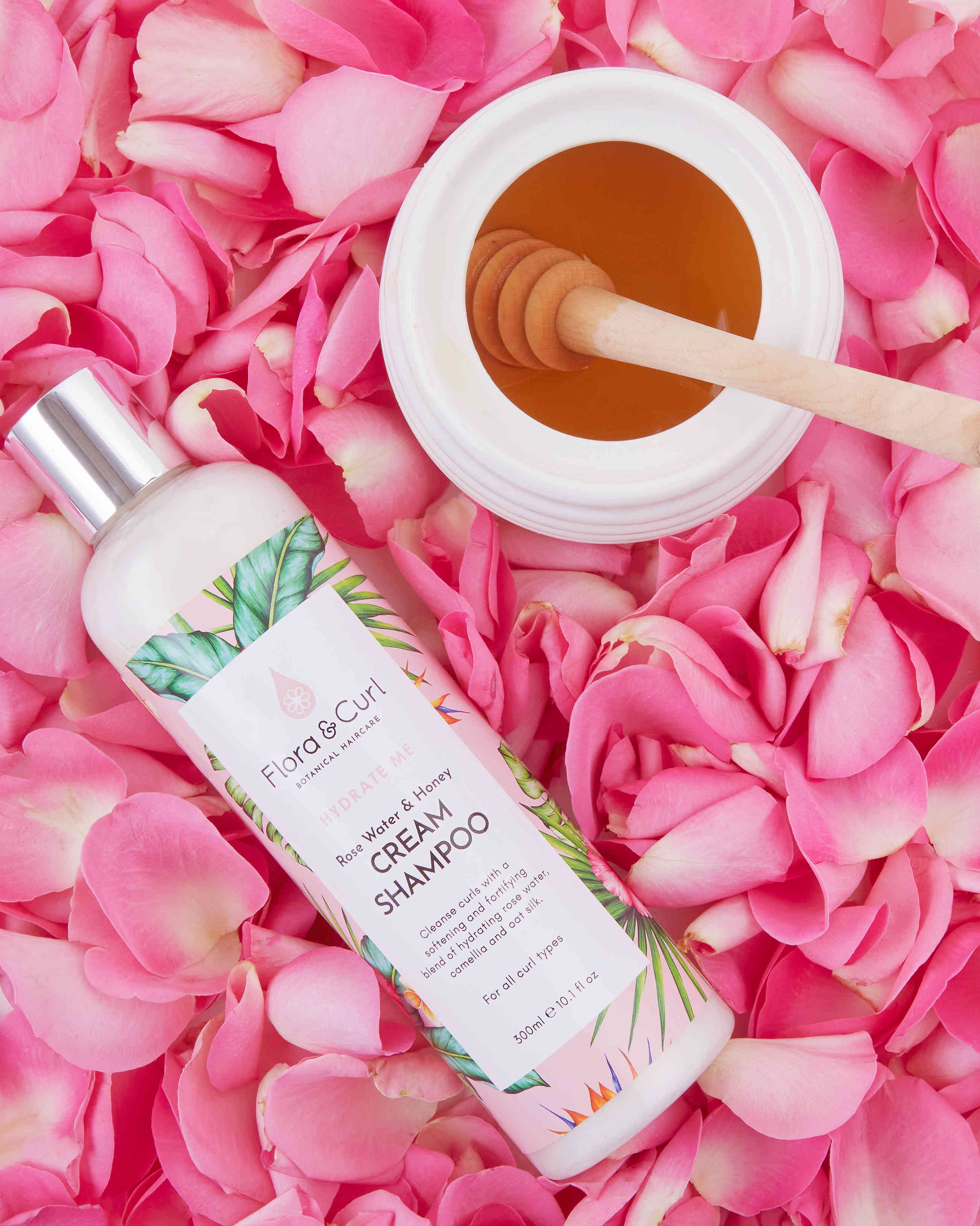 Rose Water & Honey Cream Shampoo