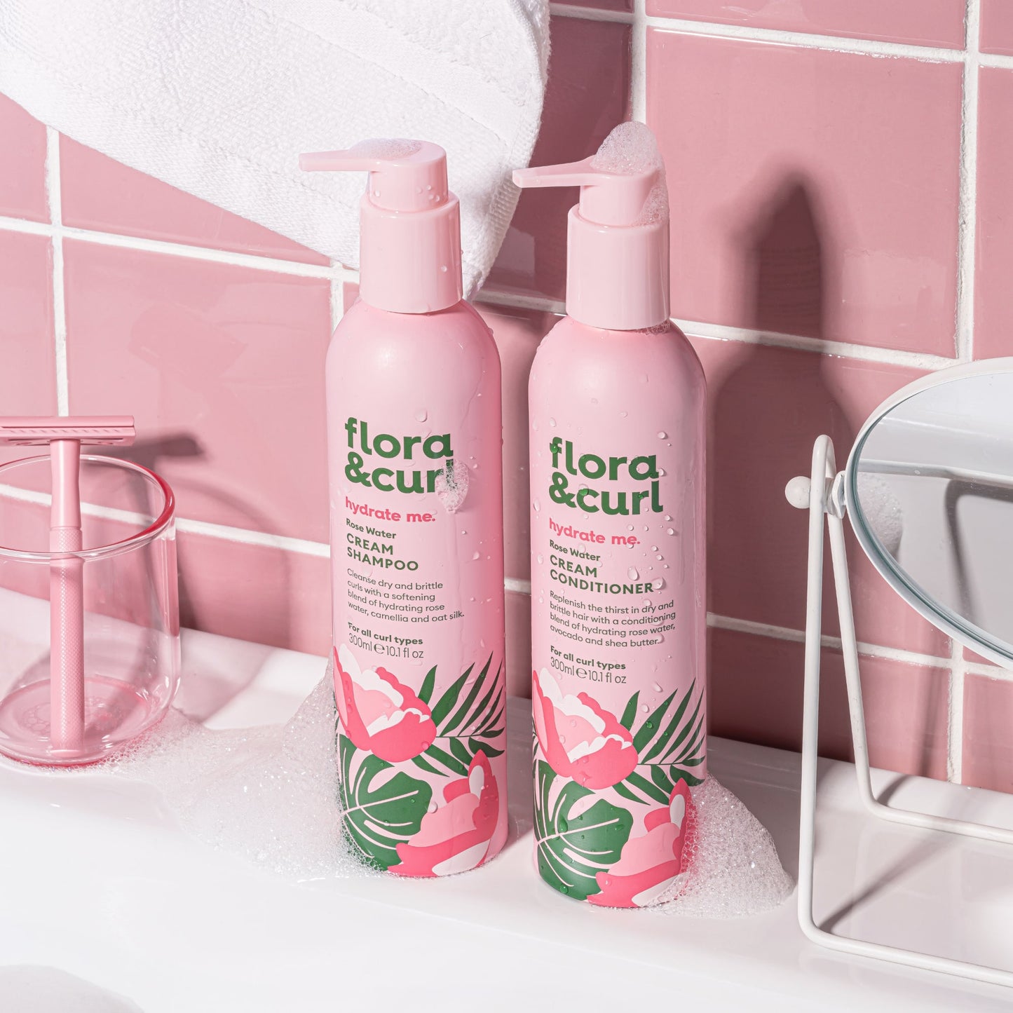 The Flora & Curl Hydrating Wash Day Kit